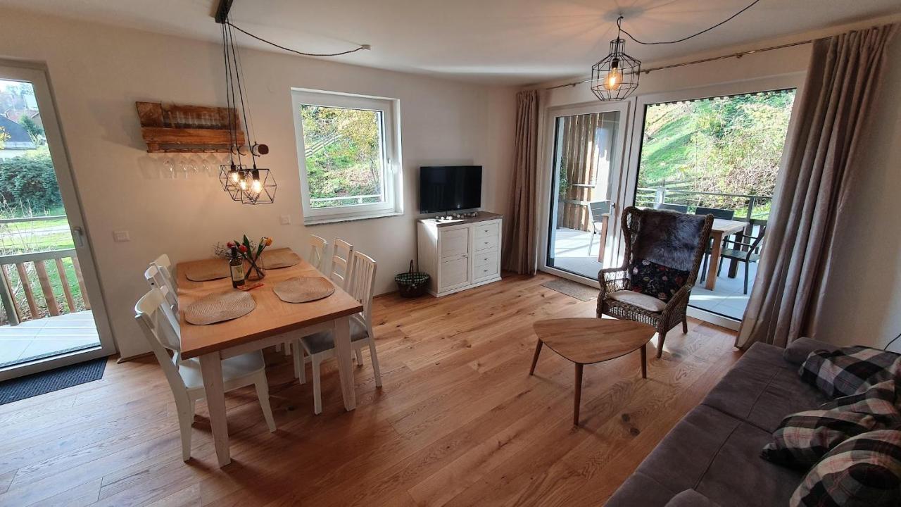 Ferienwohnung Edelbach Deluxe Sattendorf Esterno foto